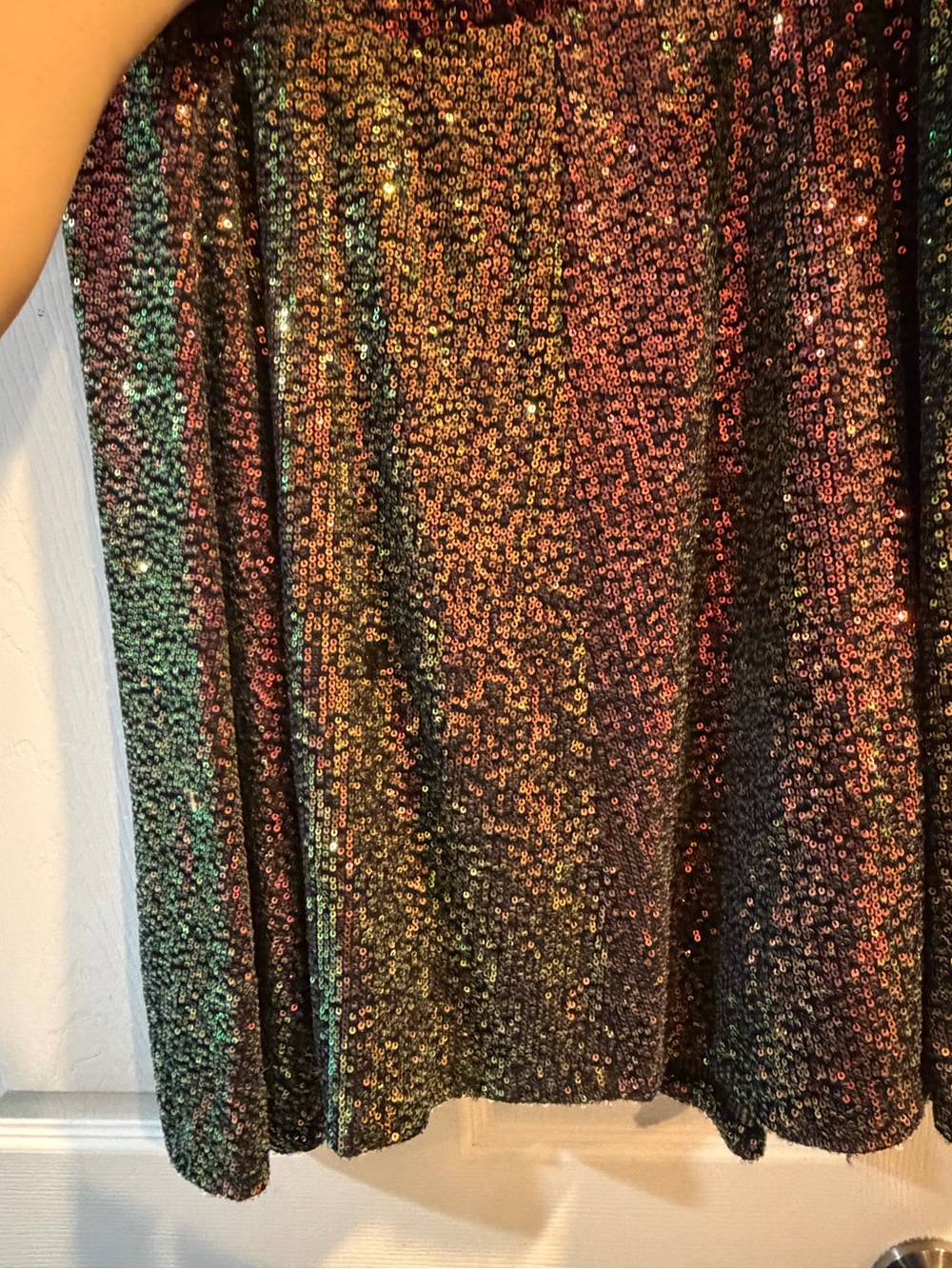 Torrid Multicolor Sequin A-Line Women's Skirt - Picture 3 of 4